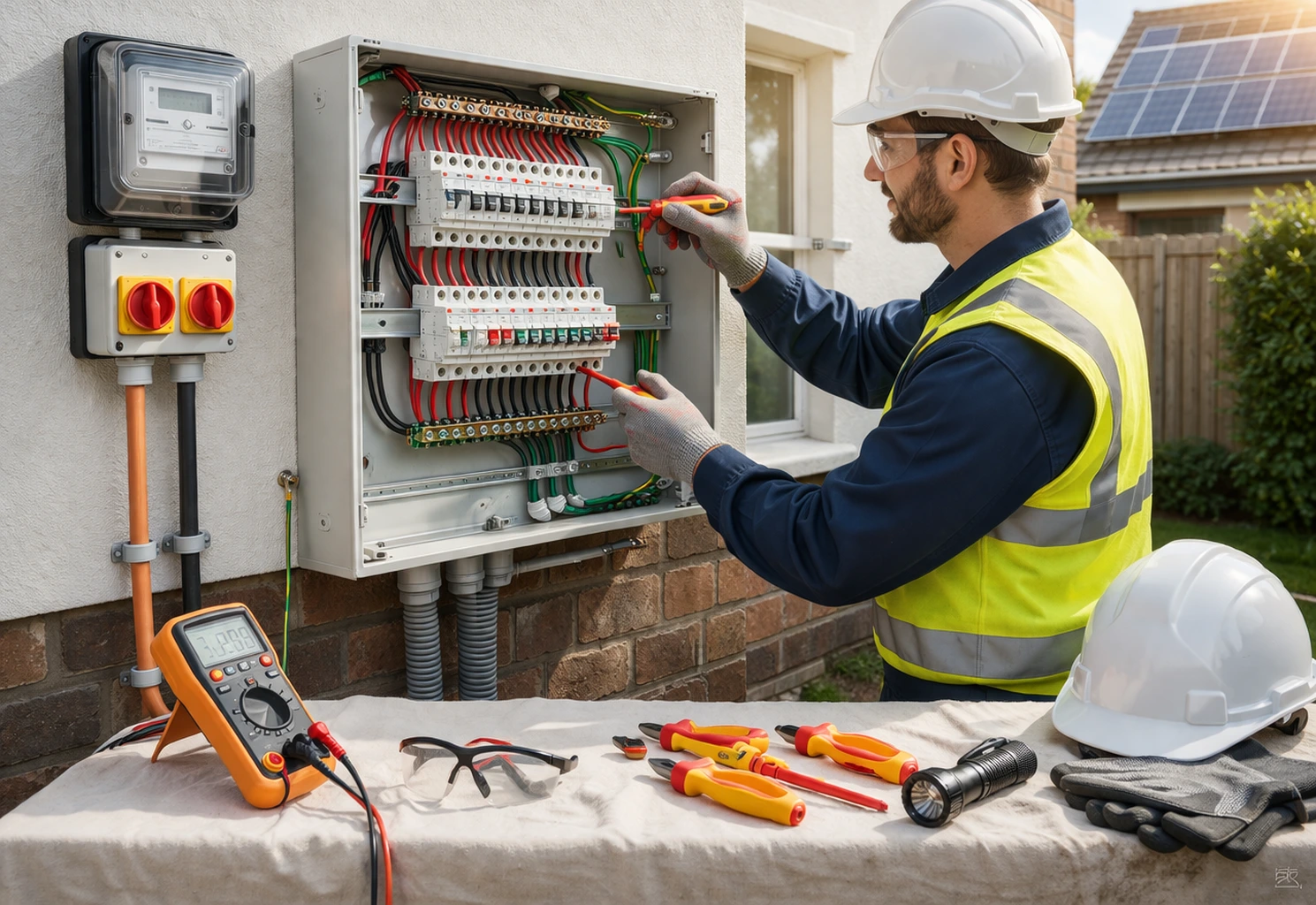 How a Switchboard Upgrade Electrician Improves Power Safety?